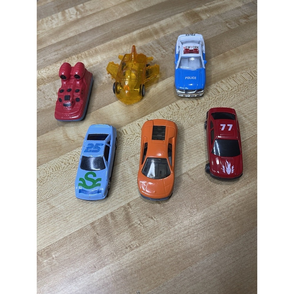 Autos De Carrera Set De 6